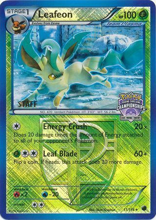 Leafeon Card Front