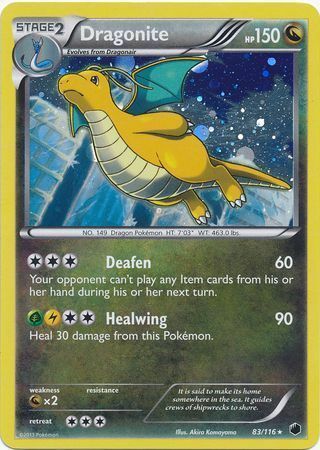 Dragonite Card Front