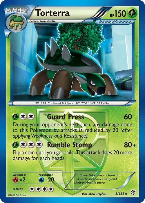 Torterra Card Front