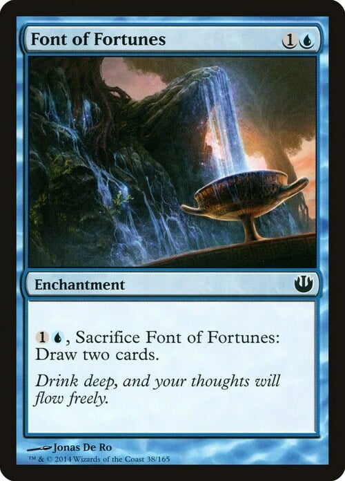 Font of Fortunes Card Front