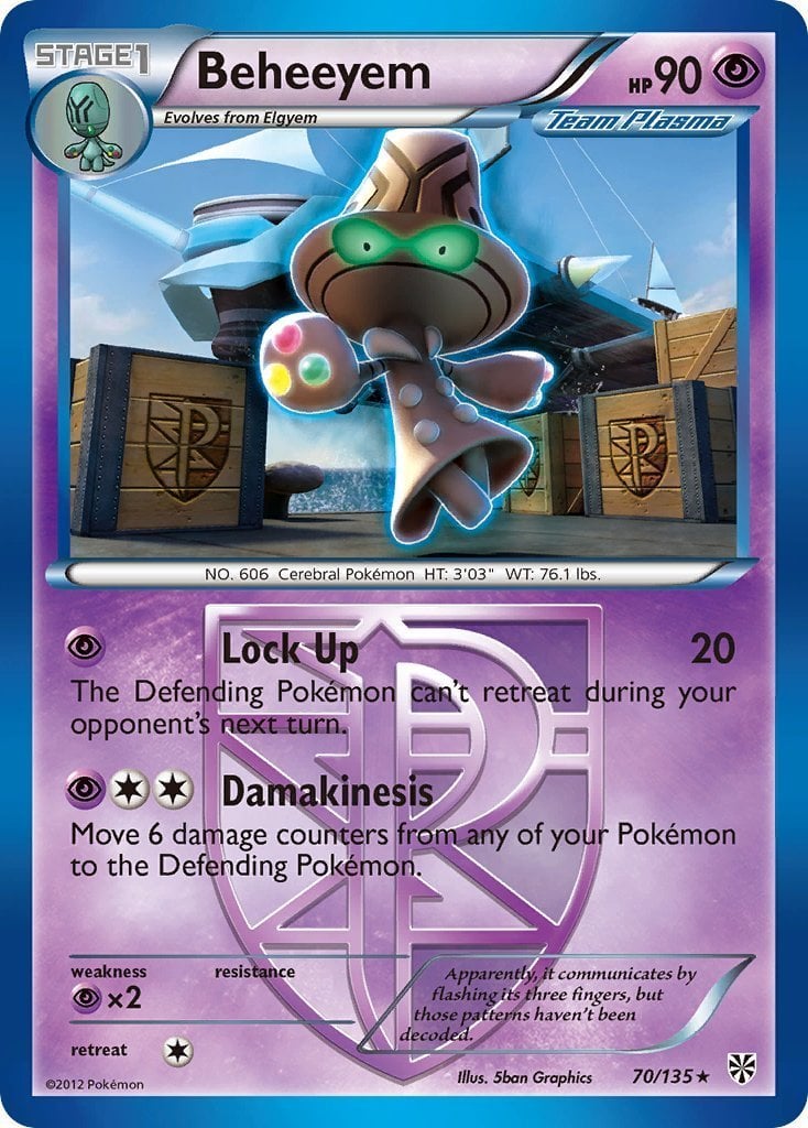 Beheeyem Plasma Storm | Pokmon | CardTrader Beheeyem Plasma Storm | Pokmon | CardTrader