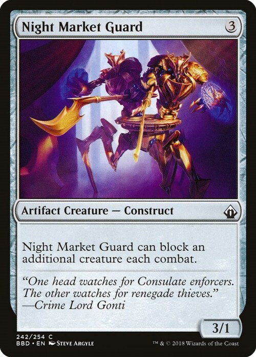 Night Market Guard Card Front