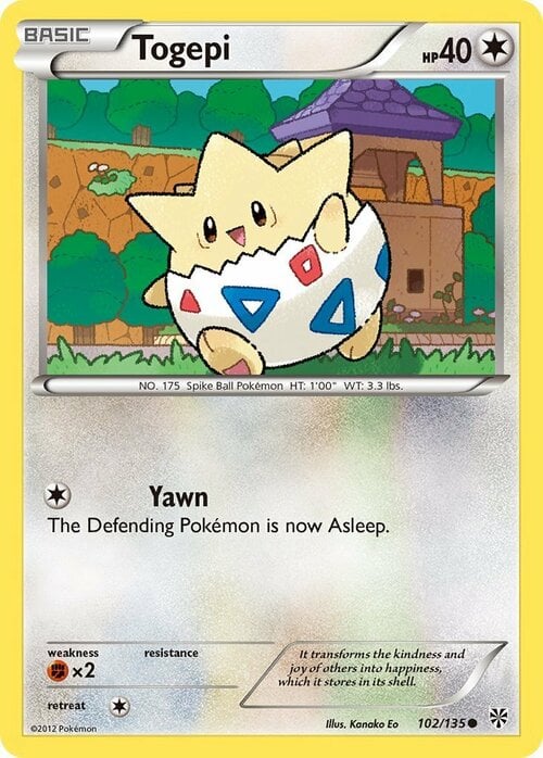 Togepi Card Front