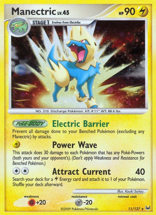 Manectric Lv.45 Card Front