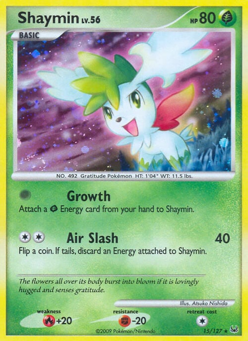 Shaymin Lv.56 Card Front