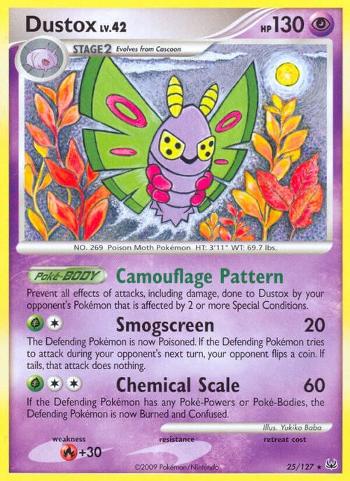 Dustox Lv.42 Card Front