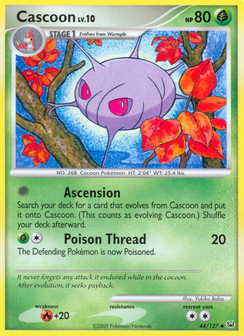 Cascoon Lv.10 Card Front