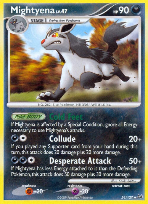 Mightyena Lv.47 Card Front