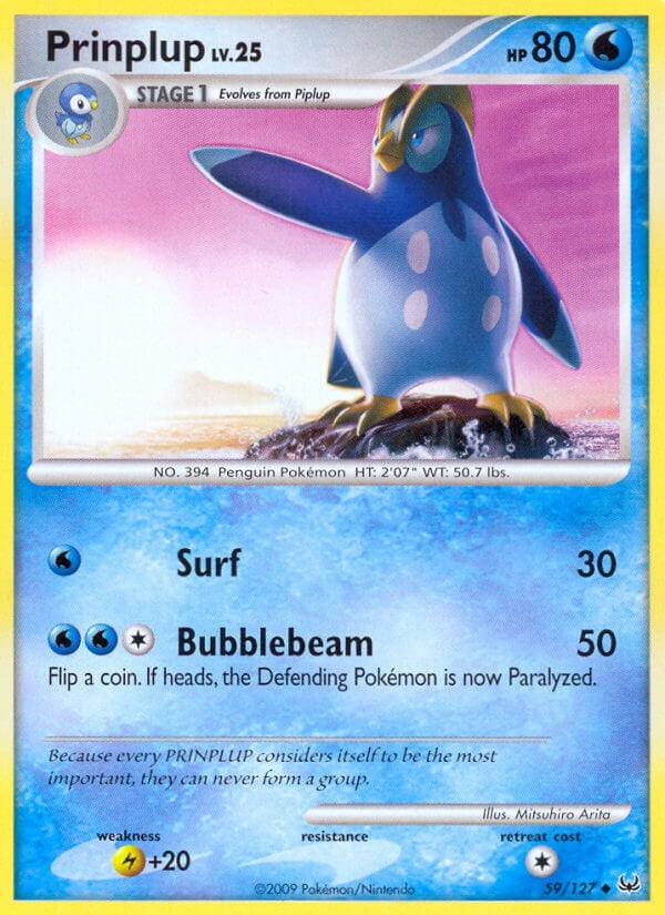 Prinplup Lv.25 Platinum | Pokmon | CardTrader
