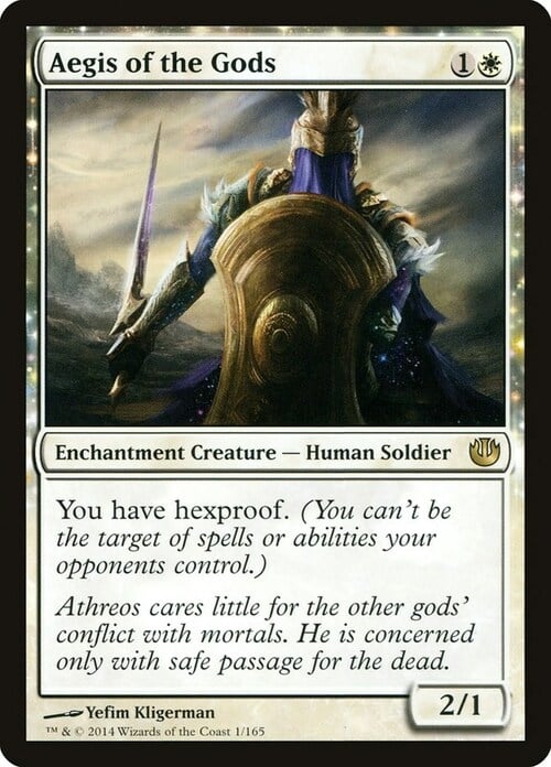 Aegis of the Gods Card Front