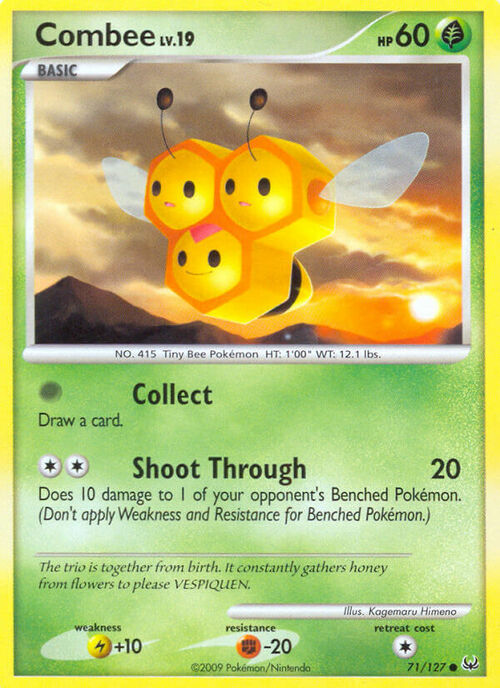 Combee Lv.19 Card Front