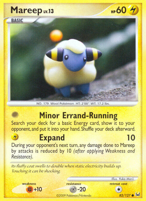 Mareep Lv.13 Card Front