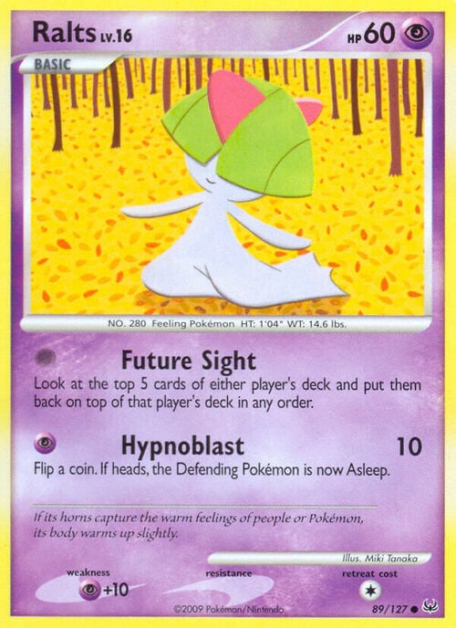 Ralts Lv.16 Card Front