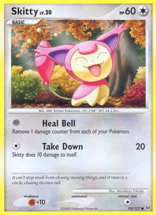 Skitty Lv.20 Card Front