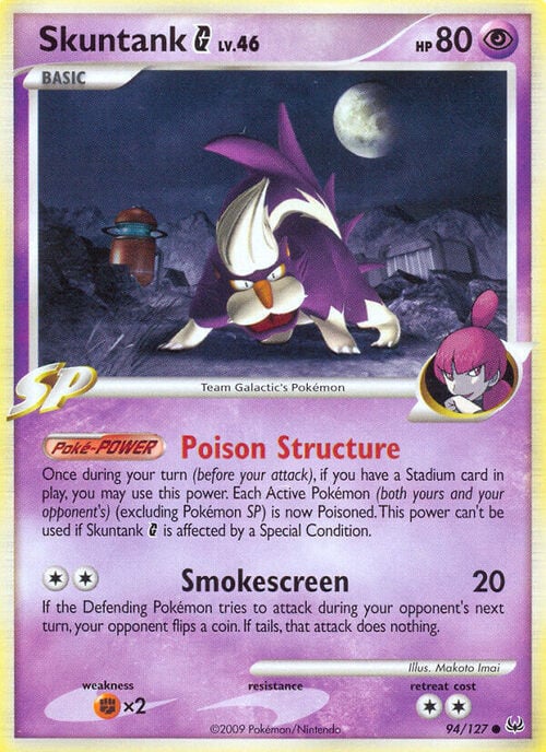 Skuntank Lv.46 Card Front