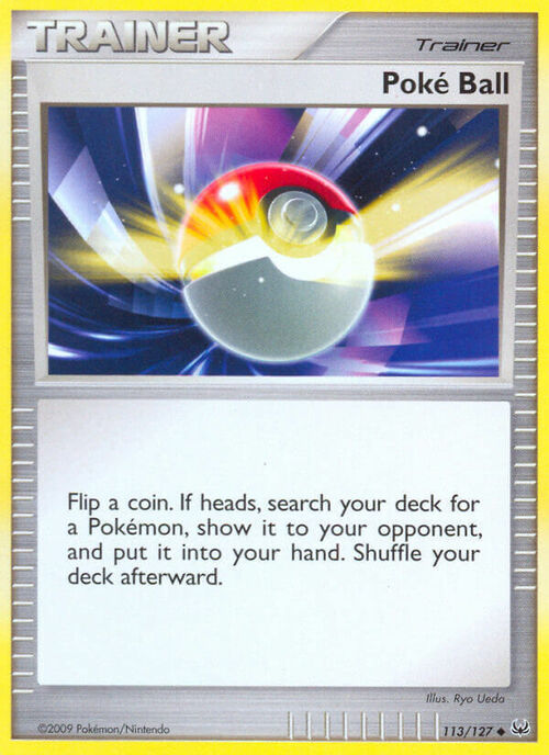 Poké Ball Card Front
