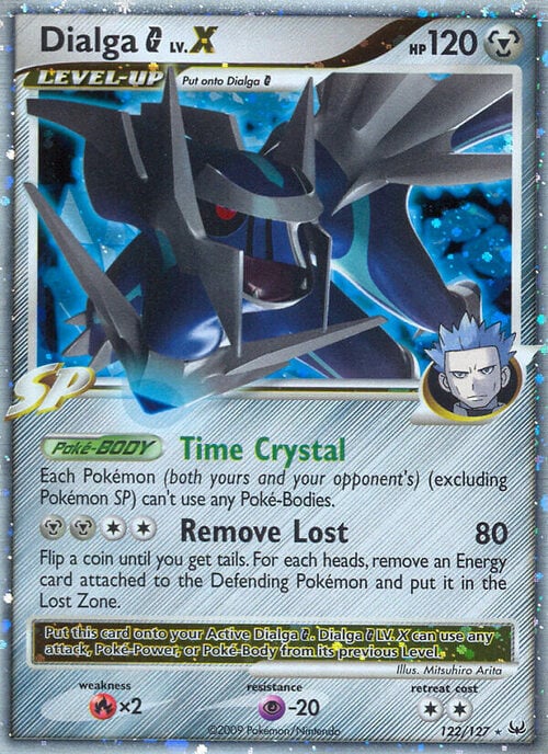 Dialga LV.X Card Front