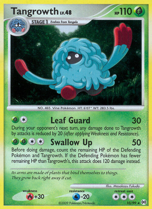 Tangrowth Card Front