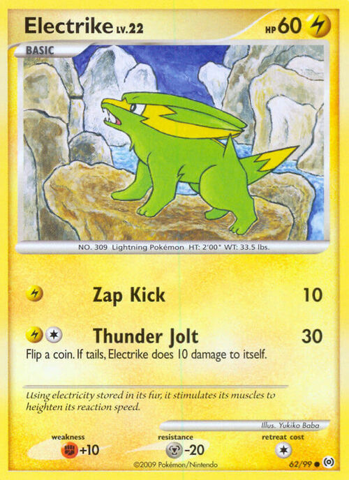 Electrike Lv.22 Card Front