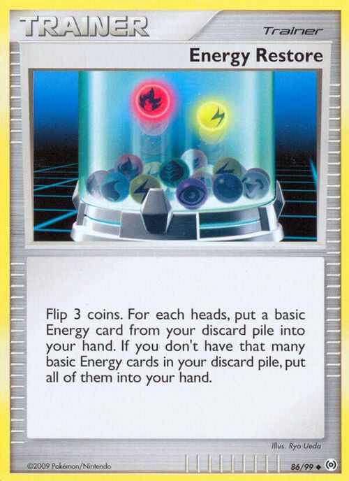 Energy Restore Card Front