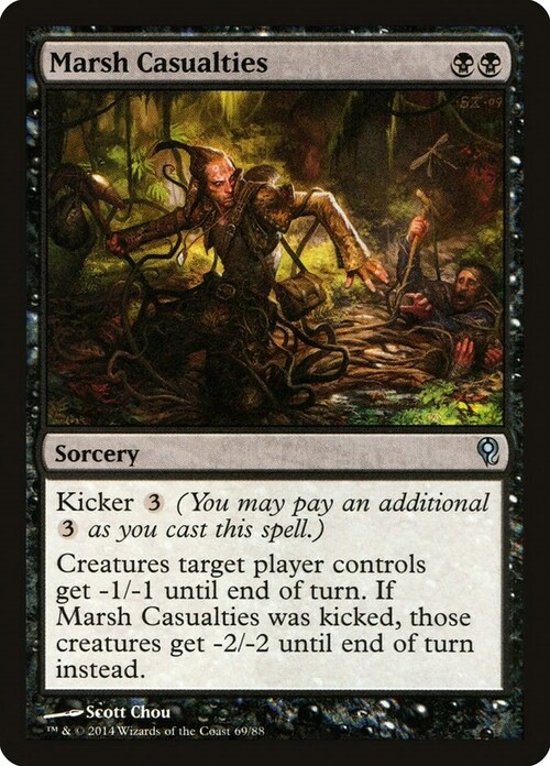 Marsh Casualties Card Front