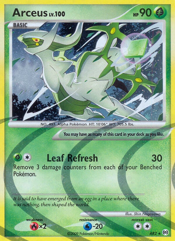 Arceus Lv.100 Platinum Arceus | Pokémon | CardTrader