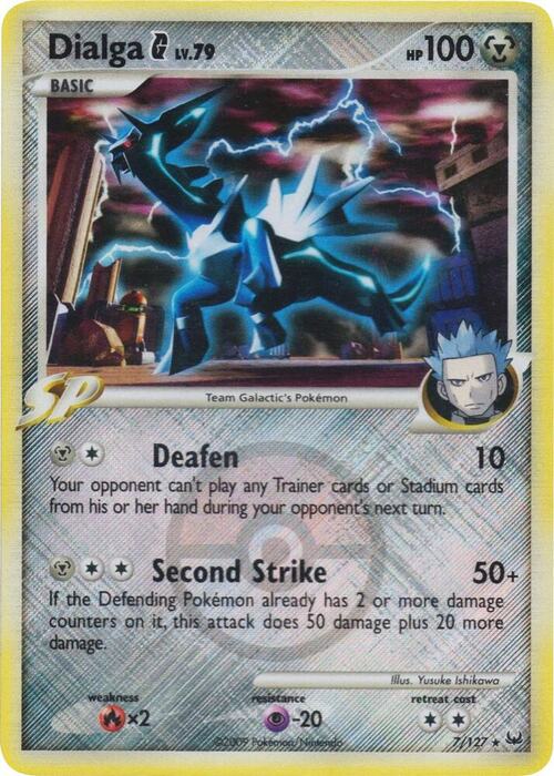 Dialga G Lv.79 Card Front