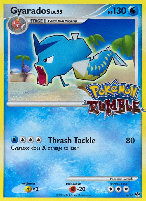 Gyarados Card Front