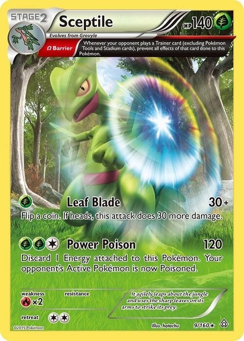 Sceptile Card Front