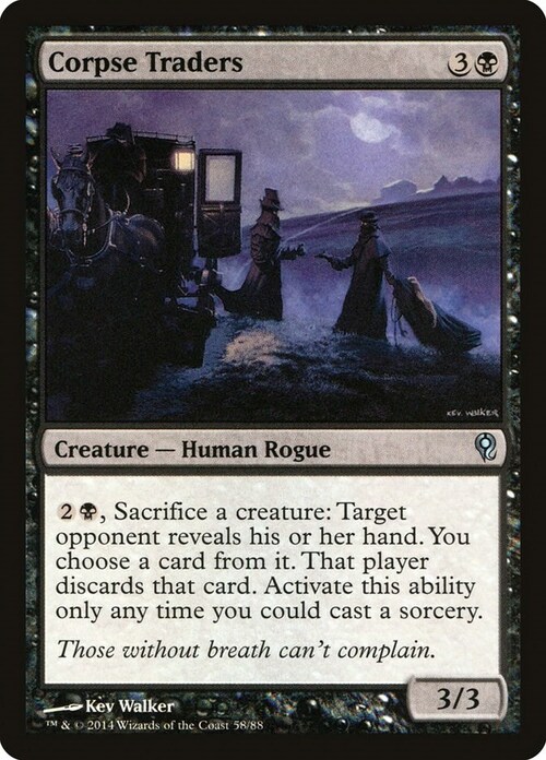 Corpse Traders Card Front