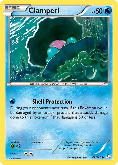 Clamperl Card Front