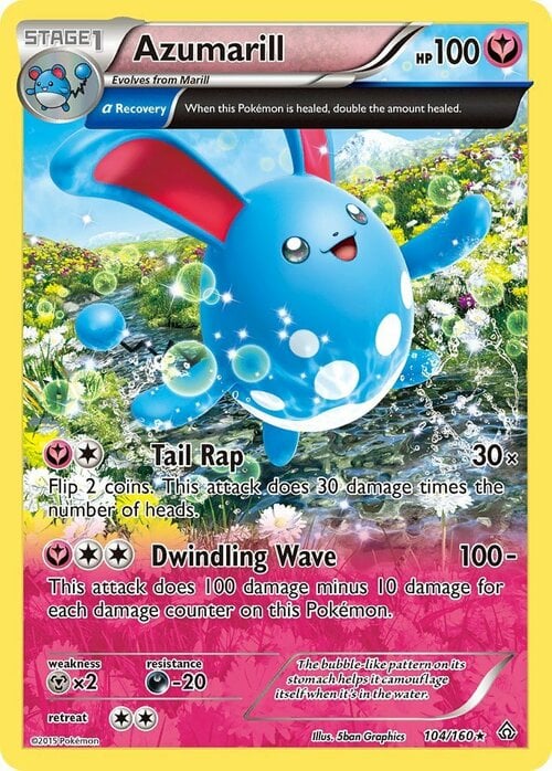 Azumarill Card Front