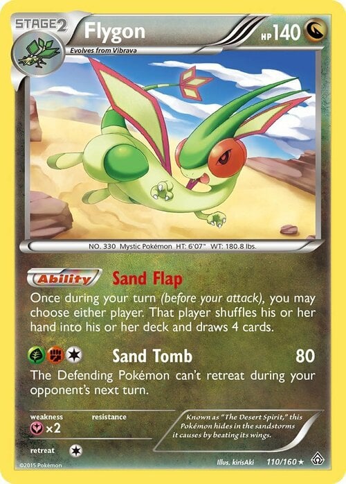 Flygon Card Front