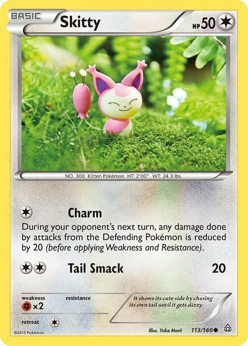 Skitty Card Front