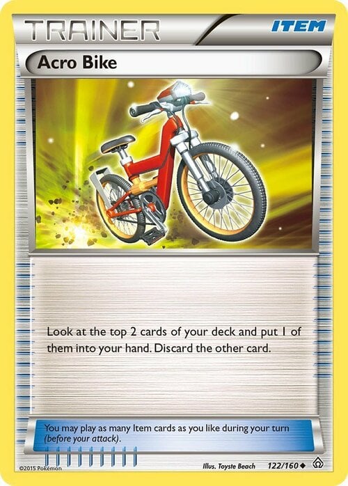 Acro Bike Card Front