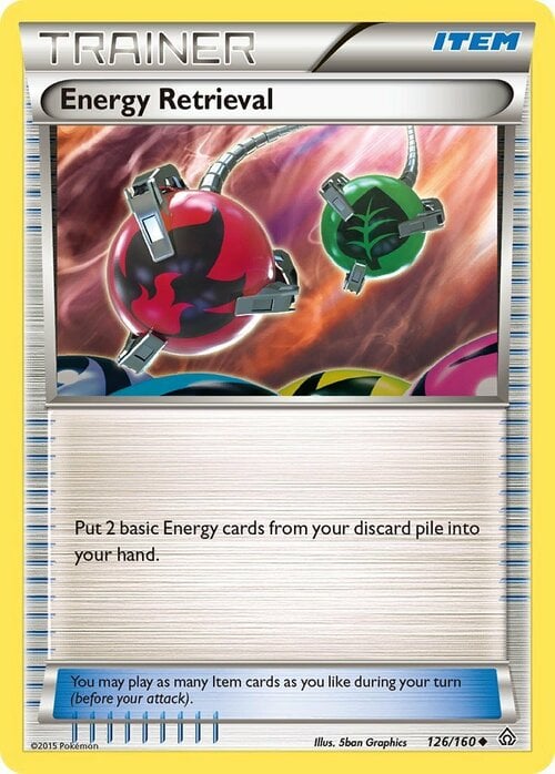 Energy Retrieval Card Front