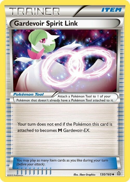 Gardevoir Spirit Link Card Front