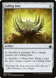 Culling Dais 233