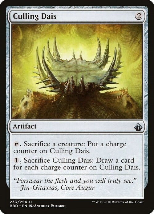 Culling Dais Card Front