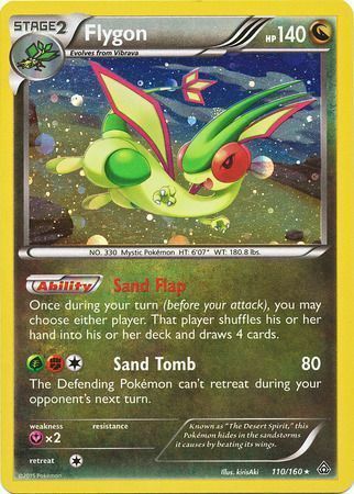 Flygon Card Front