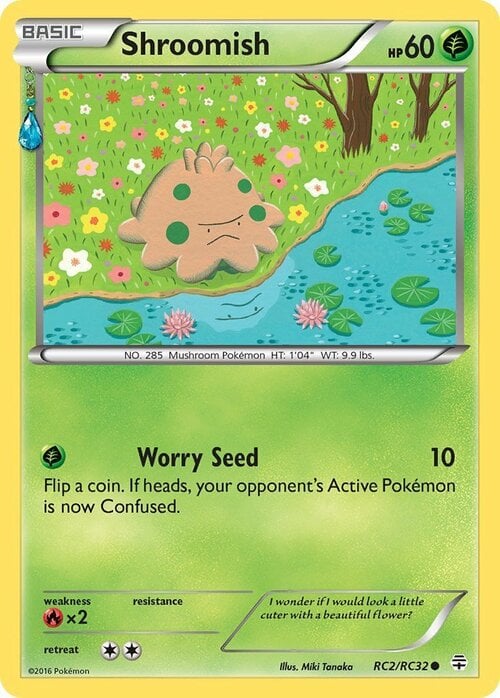 Shroomish [Worry Seed] Card Front
