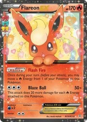 Flareon EX [Flash Fire | Blaze Ball]