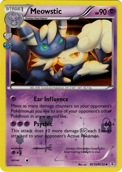 Meowstic Card Front