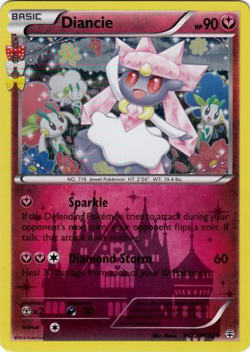 Diancie Card Front