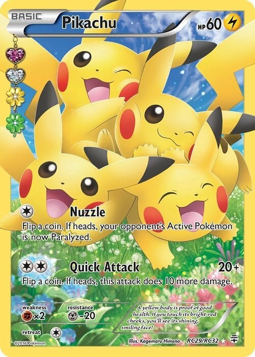 Pikachu Radiant Collection Generation, Pokémon