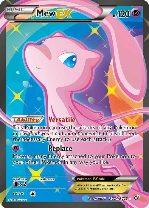 Mew EX Card Front