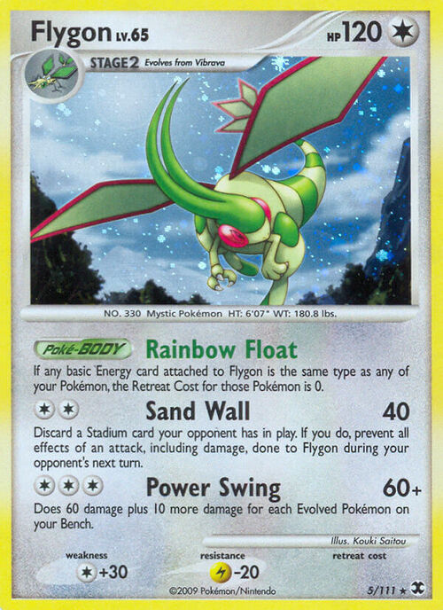 Flygon Card Front