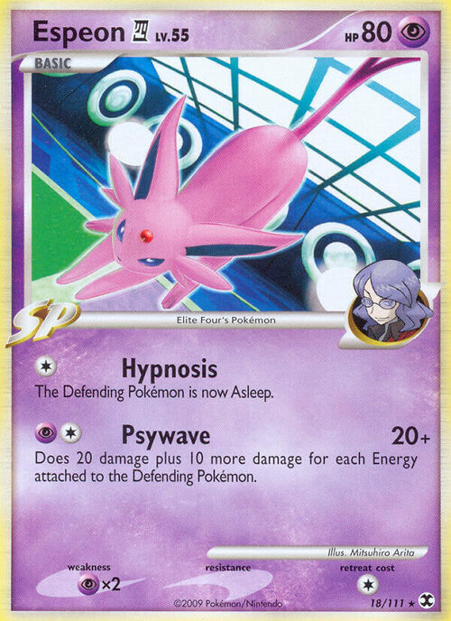 Espeon 4 Card Front