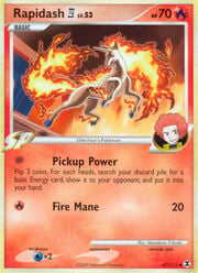 Rapidash [4] Lv.53 [Pickup Power | Fire Mane]