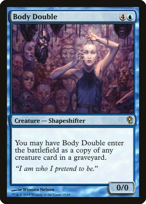 Body Double Card Front